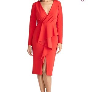 RACHEL Rachel Roy Dresses - RACHEL Rachel Roy Ruffled Sheath Dress-Size S NWT RACHEL Rachel Roy Dresses - RACHEL Rachel Roy Ruffled Sheath Dress-Size S NWT